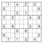 12 Best Photos Of Printable Sudoku Sheets   Printable Sudoku Puzzles | Hard Printable Sudoku 4 Per Page