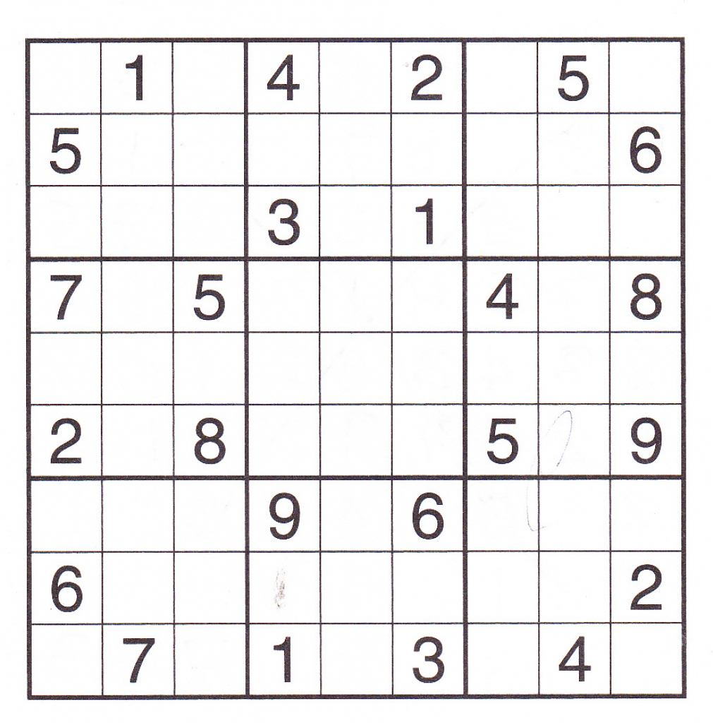 12 Best Photos Of Printable Sudoku Sheets - Printable Sudoku Puzzles | Hard Printable Sudoku 4 Per Page