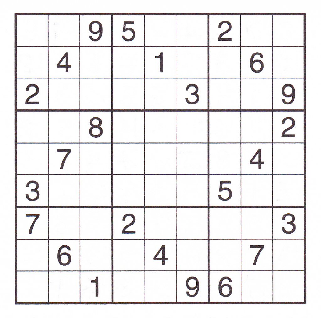 12 Best Photos Of Printable Sudoku Sheets - Printable Sudoku Puzzles | Printable Sudoku 4 Per Page Pdf