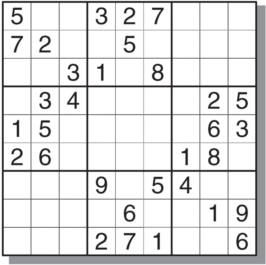 12 Best Photos Of Printable Sudoku Sheets - Printable Sudoku Puzzles | Printable Sudoku 99 Answers