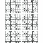 6 Printable Sudoku Printable Sudoku Hard Level 6 Per Page Puzzles | Hard Printable Sudoku 6 Per Page