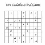 9X9 Sudoku 5 | Printable Sudoku 6 X 6 Pdf