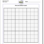 Blank Sudoku Grid | Math Worksheets | Sudoku Puzzles, Math | Printable Blank Sudoku Pdf