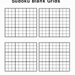 Blank Sudoku Grids   Canas.bergdorfbib.co | Printable Blank Sudoku 2 Per Page