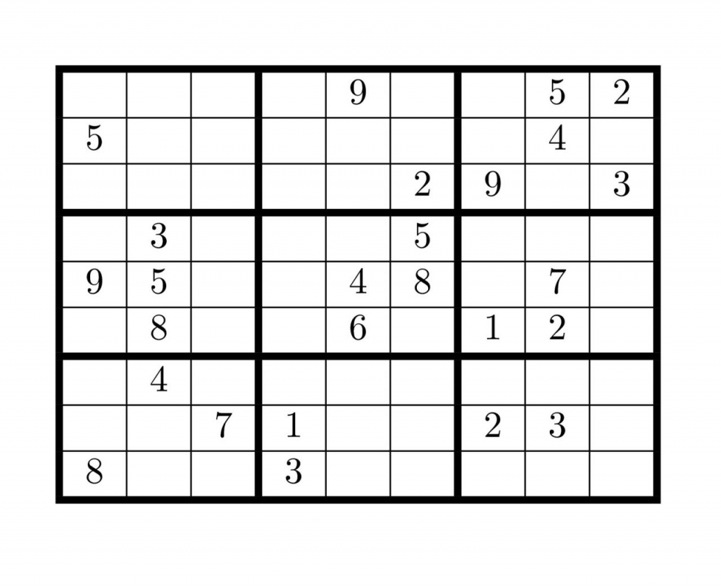 Blank Sudoku Grids - Under.bergdorfbib.co | Printable Crazy Sudoku ...