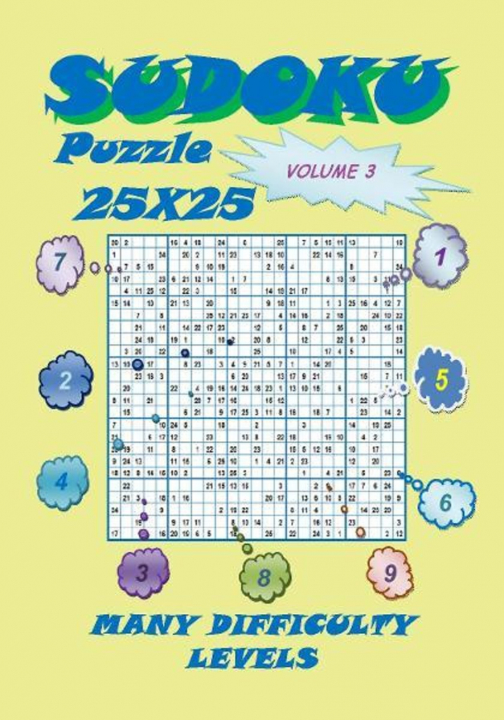 Bol | Sudoku Puzzle 25X25, Volume 3 (Ebook), Yobitech Consulting | Printable Sudoku 25X25 Puzzles