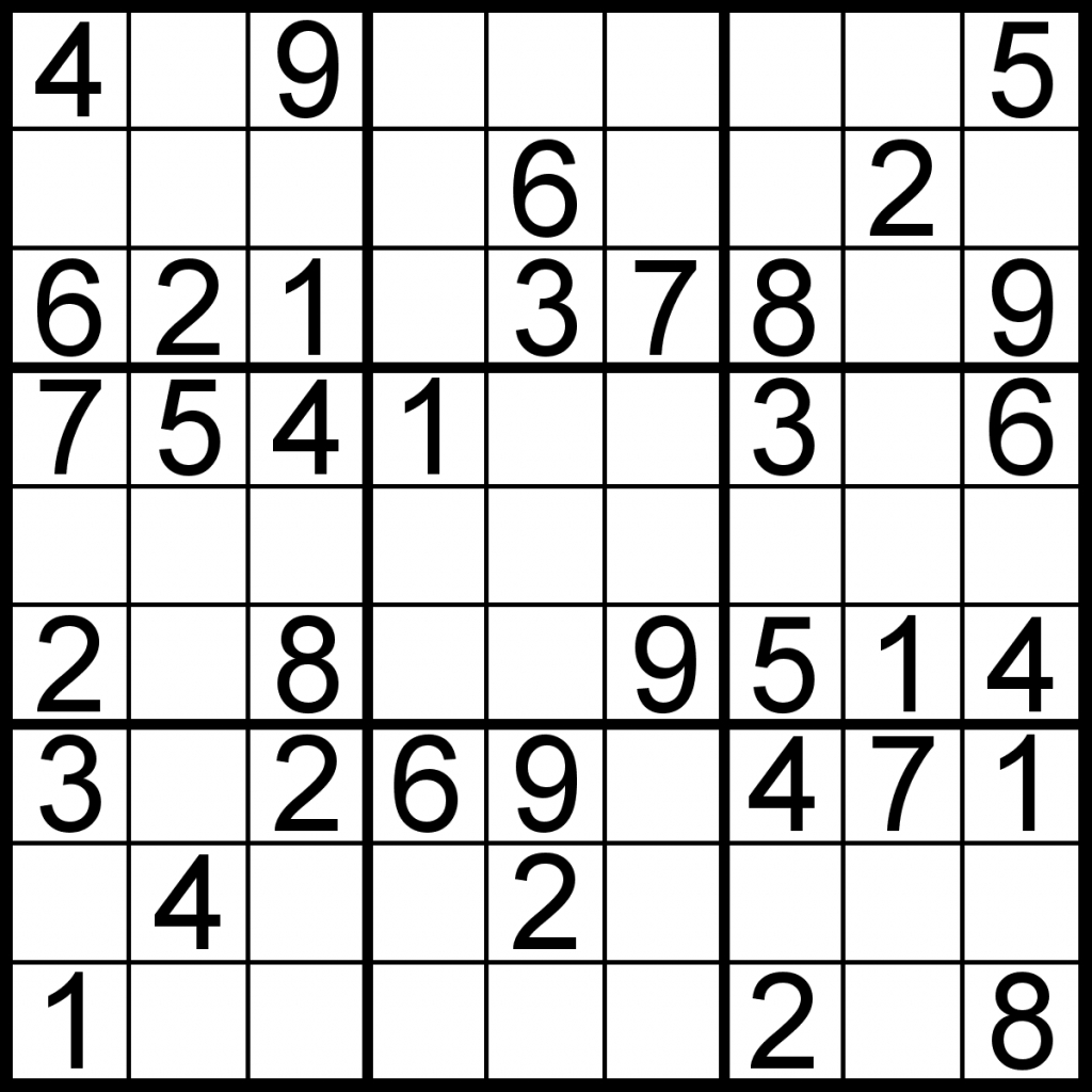 Bulletin Edition – Sudoku Of The Day | Printable Sudoku Diabloic Puzzles
