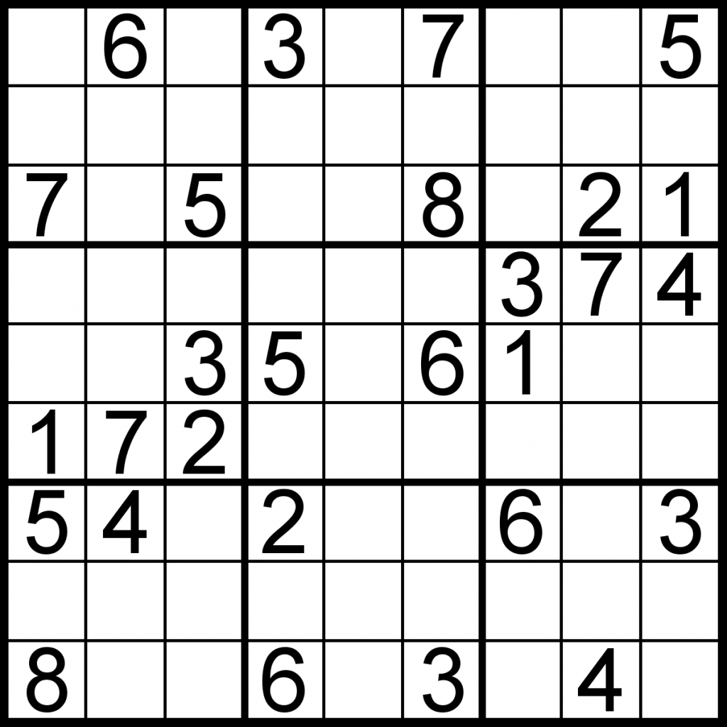 Bulletin Edition – Sudoku Of The Day | Printable Sudoku Diabloic Puzzles