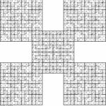 Butterfly Killer Samurai Sudoku (#3 I Think) | Printable Samurai Sudoku With Answers