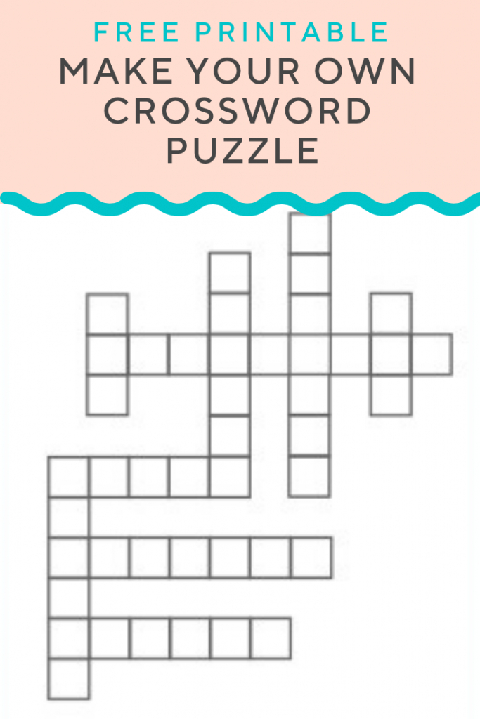 Crossword Puzzle Generator | Create And Print Fully Customizable | Free Printable Sudoku Splash Zone