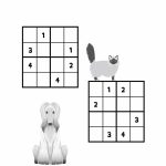 Easy Beginner Sudoku Puzzles For Kids | Woo! Jr. Kids Activities | Printable Elementary Sudoku Puzzles