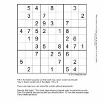 Easy Sudoku Printable   Canas.bergdorfbib.co | Printable Sudoku Dad