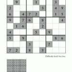 Easy Sudoku Printable   Canas.bergdorfbib.co | Printable Sudoku Easy With Answers