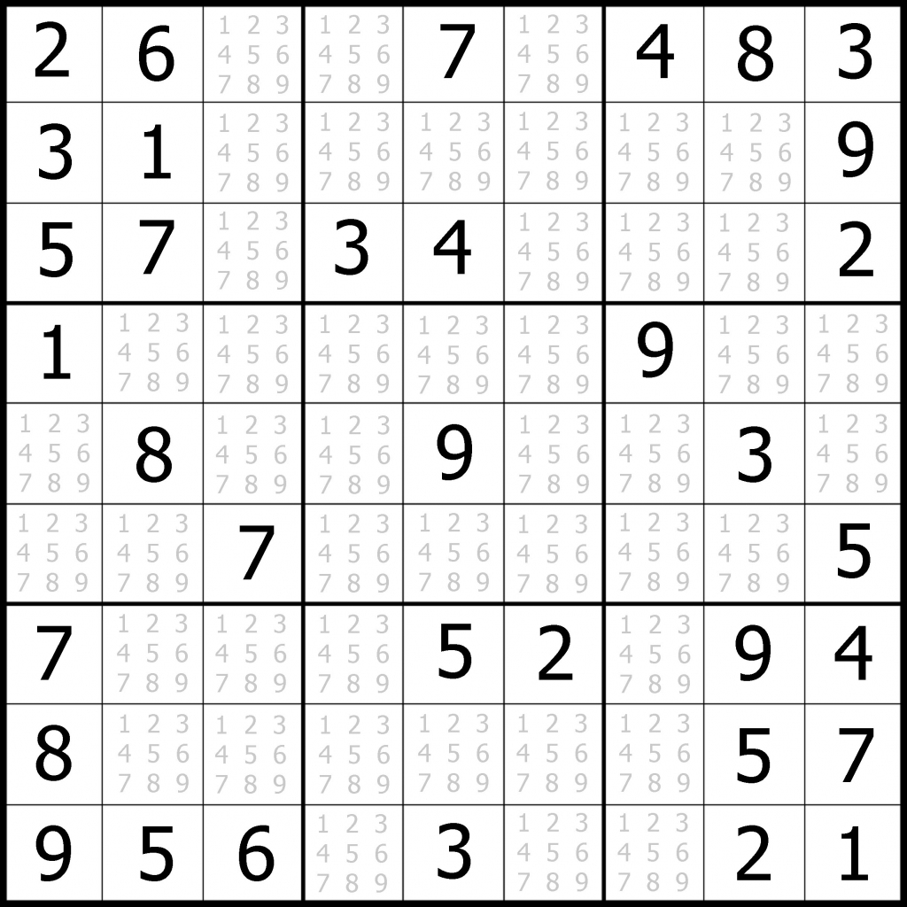 Daily Printable Sudoku