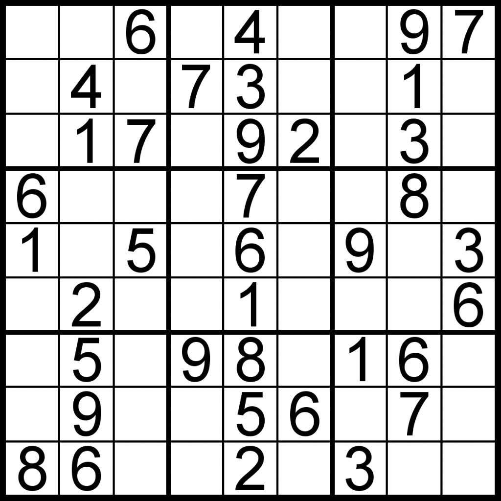 Easy Sudoku Puzzles Printable 95 Images In Collection Page 1 Printable Simple Sudoku 