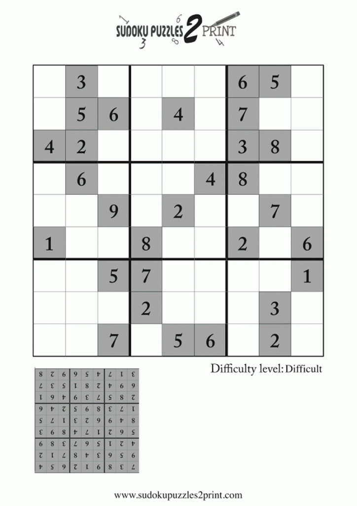 Featured Sudoku Puzzle To Print 3 Printable Sudoku Answers 