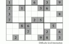 Sudoku Printable 4