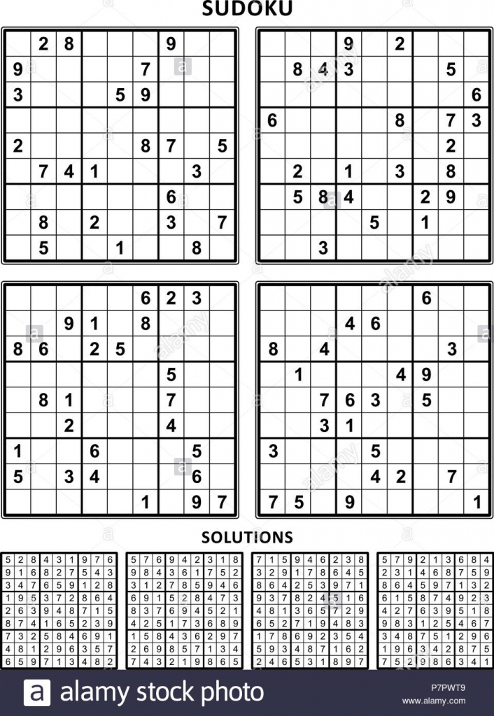 Sudoku Printable A4 - Printable Sudoku Free