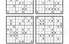 Printable Sudoku Puzzles Medium 3 Answers