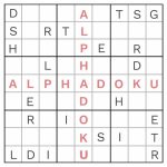 Free Alphadoku Puzzles | Printable Sudoku Easy #8