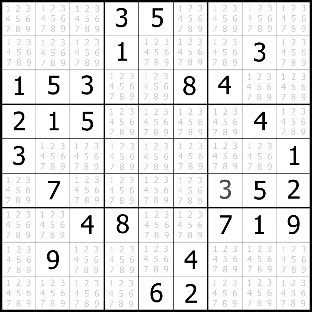 Free Easy Sudoku Puzzle #04 | Sudoku Puzzler | Easy Sudoku Printable 2 Per Page