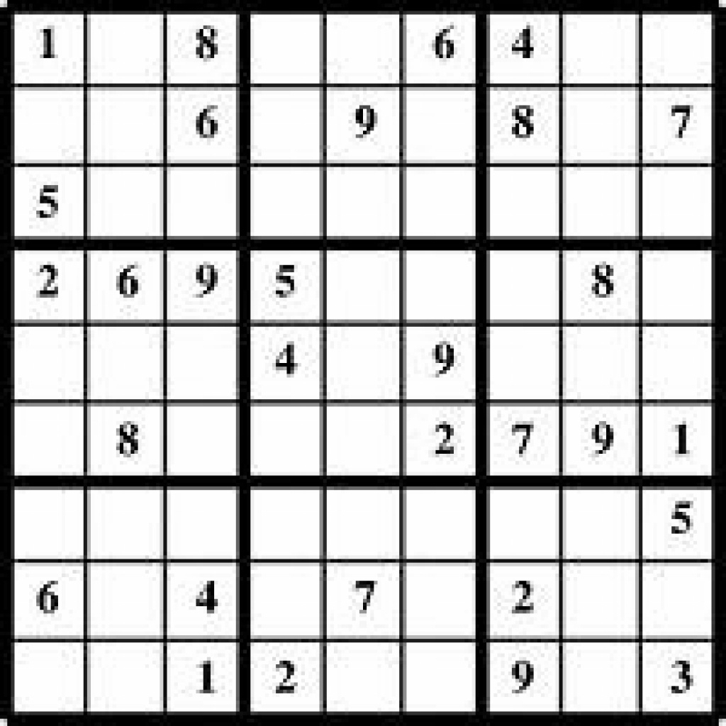 Free Print Sudoku Puzzles | Www.topsimages | Free Printable Sudoku Splash Zone