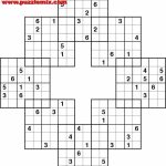 Free Printable Logic Puzzles With Grid | Kuzikerin Printable Matrix | Printable Samurai Sudoku With Answers
