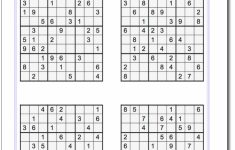 Free Printable Sudoku – Canas.bergdorfbib.co | Printable Sudoku Triples