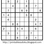 Free Printable Sudoku Pdf – Orek | Free Printable Sudoku Templates