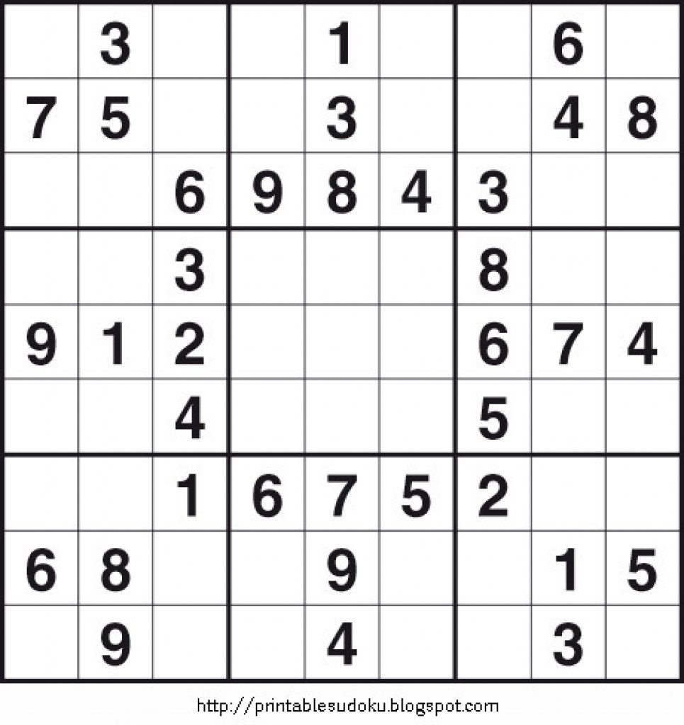 Free Printable Sudoku Puzzles | Free Printable | Free Printable Sudoku Livewire Puzzles