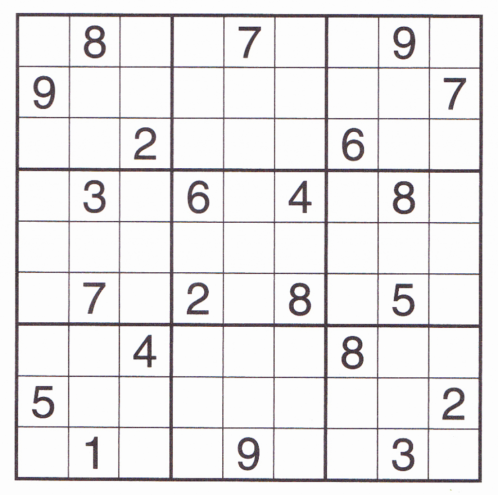 Free Sudoku Printable – Rtrs.online | Printable Sudoku For Free