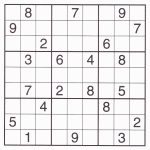 Free Sudoku Printable – Rtrs.online | Printable Sudoku Puzzles Free 9X9