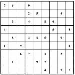 Free Sudoku Puzzles | Enjoy Daily Free Sudoku Puzzles From Walapie | 6 Square Sudoku Printable