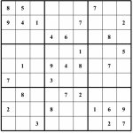 Free Sudoku Puzzles | Enjoy Daily Free Sudoku Puzzles From Walapie | Printable Sudoku Daily