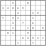 Free Sudoku Puzzles | Enjoy Daily Free Sudoku Puzzles From Walapie | Printable Sudoku Para Imprimir