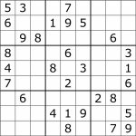 Glossary Of Sudoku   Wikipedia | Zigzag Sudoku Printable Download