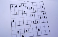 Hard Printable Sudoku 6 Per Page