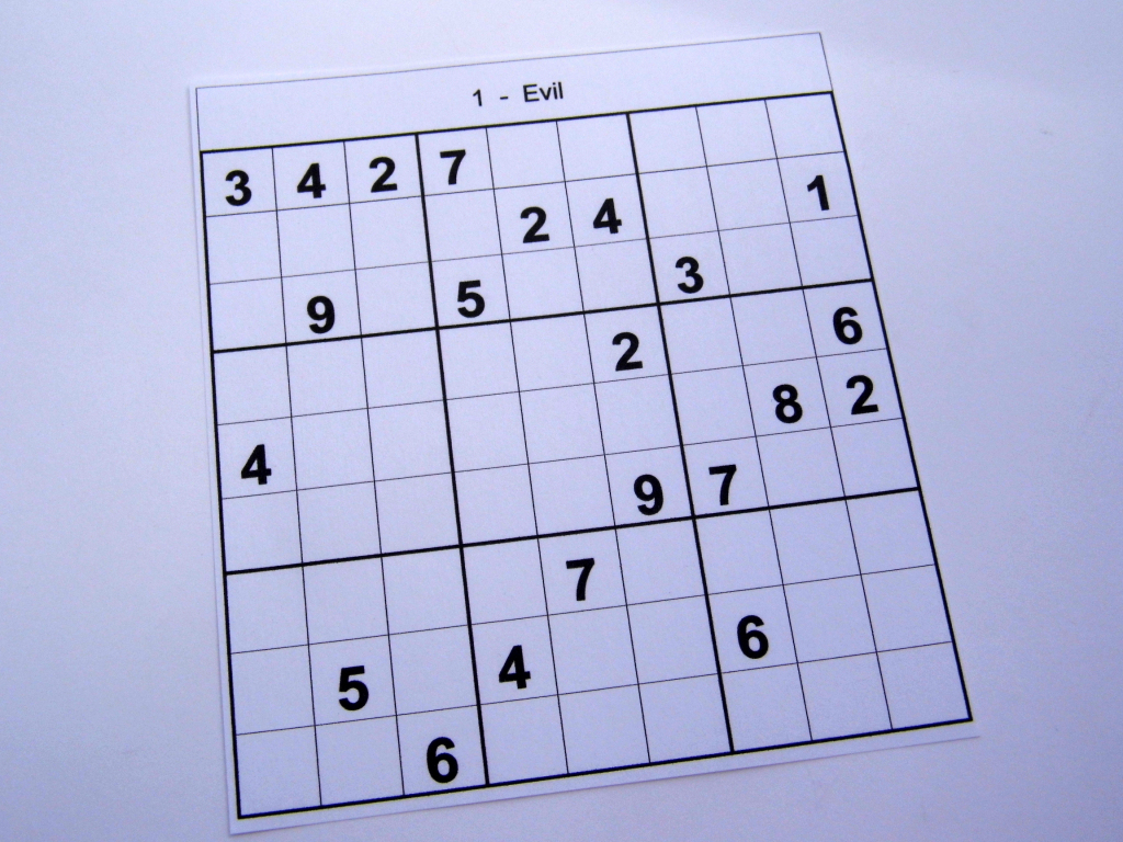 Hard Printable Sudoku Puzzles 2 Per Page – Book 1 – Free Sudoku Puzzles | Hard Printable Sudoku 6 Per Page
