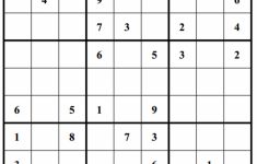 Hard Puzzle | Free Sudoku Puzzles | Printable Sudoku 4 Per Page