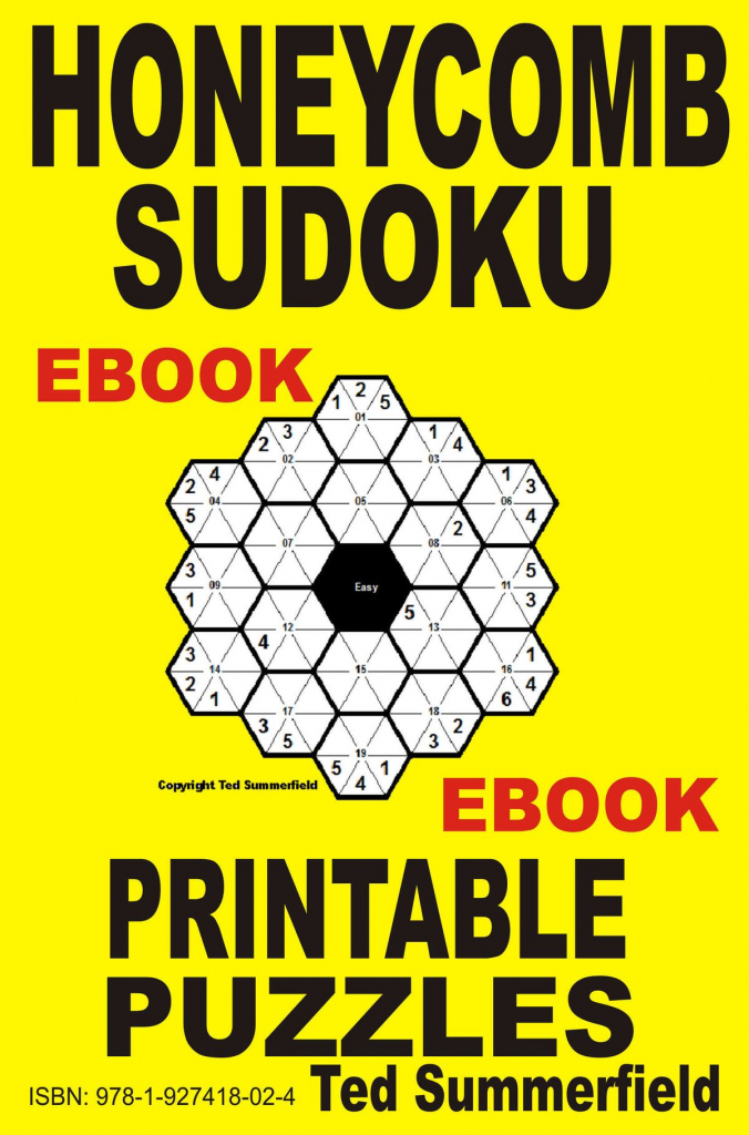 Honeycomb Sudoku Puzzles Ebookted Summerfield - 9781927418024 | Printable Sudoku Easy #8