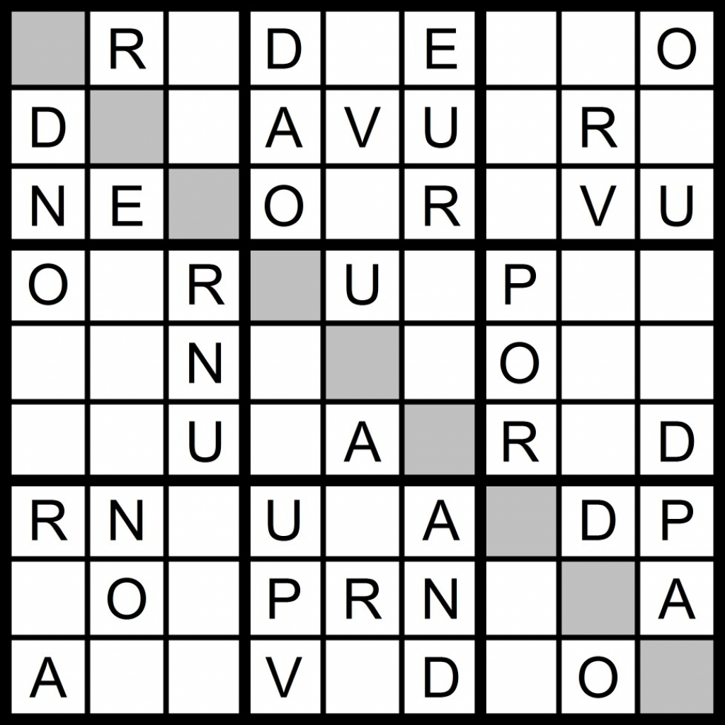 sudoku with letters and numbers the daily sudoku featured puzzle