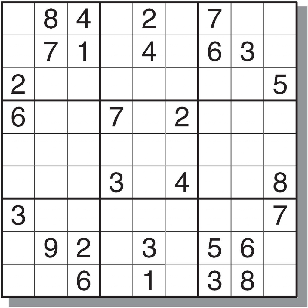 Images :free Sudoku Printable Sheets , Gallery For &amp;gt; Medium Sudoku | Printable Ninja Sudoku