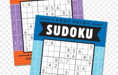 Large Print Sudoku Super Sudoku Puzzle Book – Book Png Download | Printable Sudoku Book Free Download