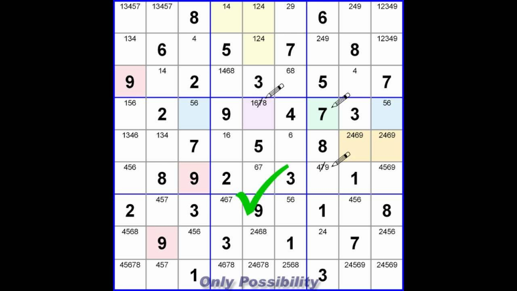 Learn To Play Sudoku, Part 1 | Sudoku | Sudoku Puzzles, Number | Printable Sudoku With Candidates