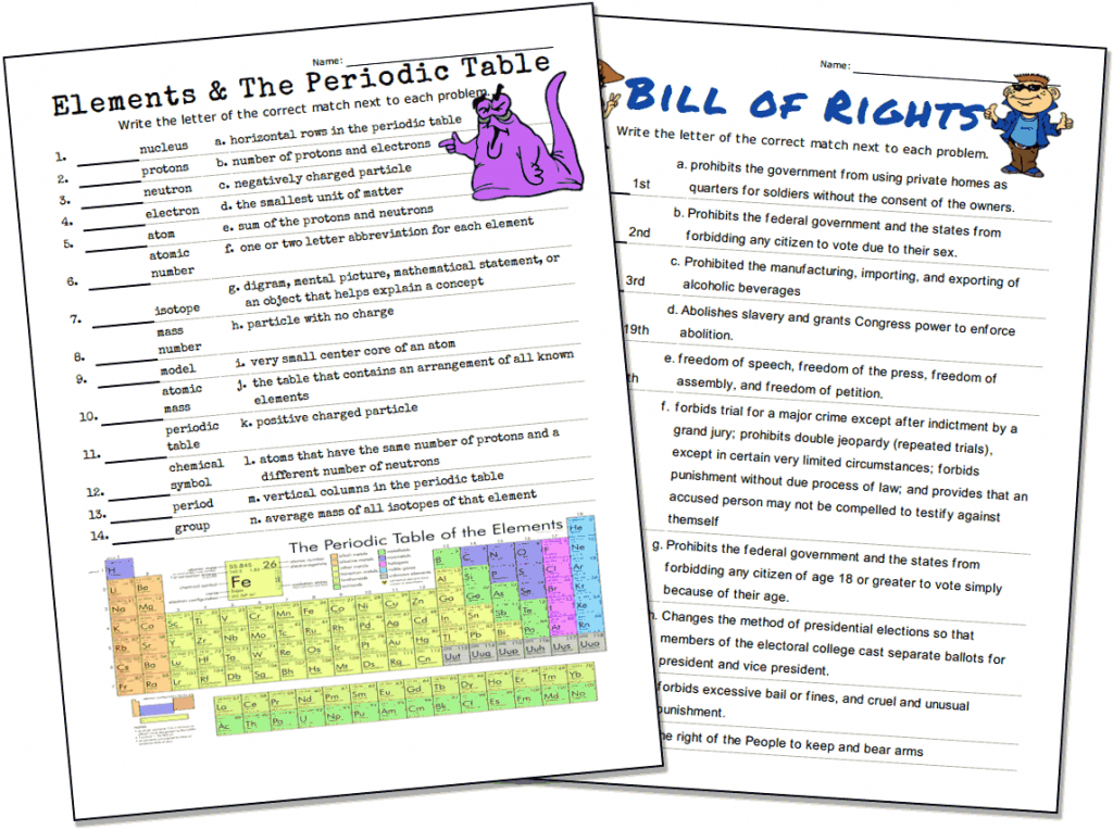 Match-Up Worksheet Maker | Printable Sudoku Maker