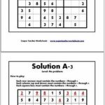 Math Riddles Kindergarten Worksheet Brain Games | Www.galleryneed | Printable Sudoku Ks2