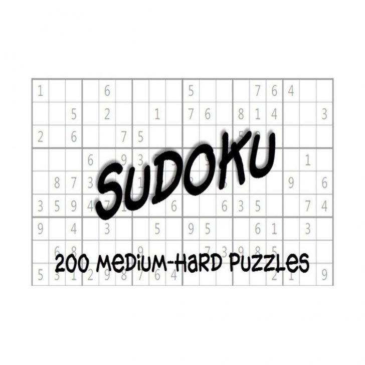 MediumHard Sudoku Puzzles Answer Keys EBook 200 Printable Etsy