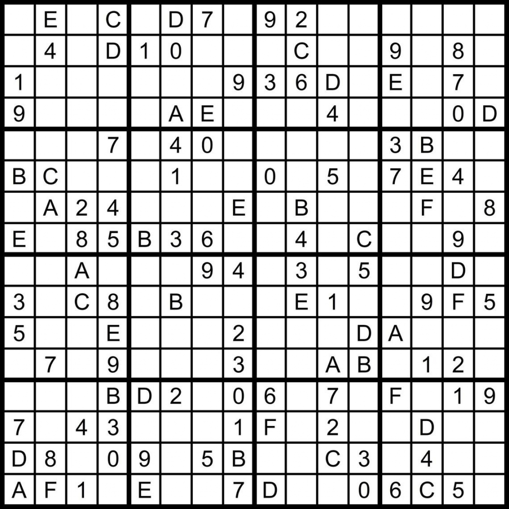 Numbers Super Challenger Sudoku Print | Www.topsimages | Printable Sudoku Super Challenger