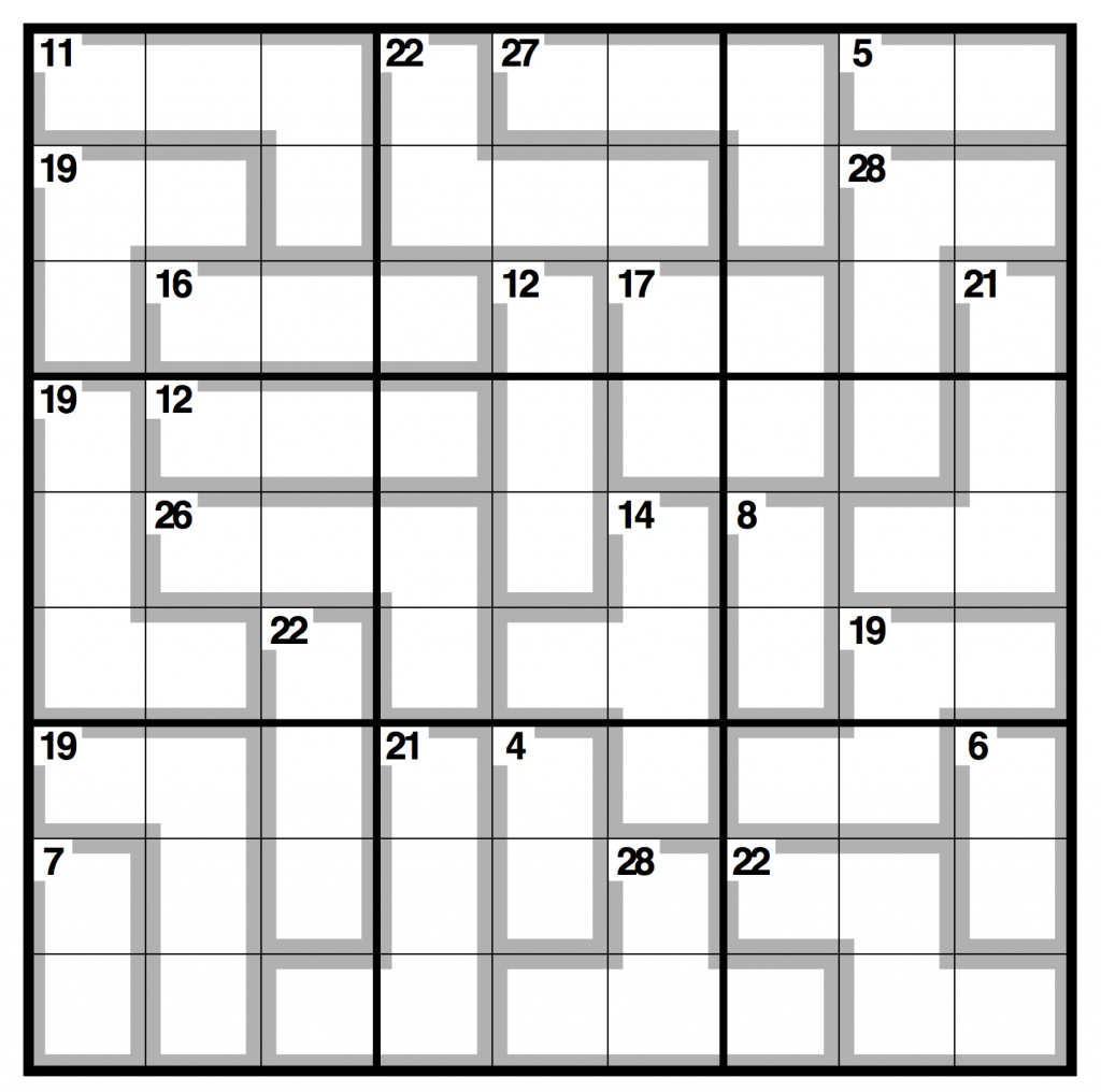 Observer Killer Sudoku | Life And Style | The Guardian | Printable Sudoku Fiendish