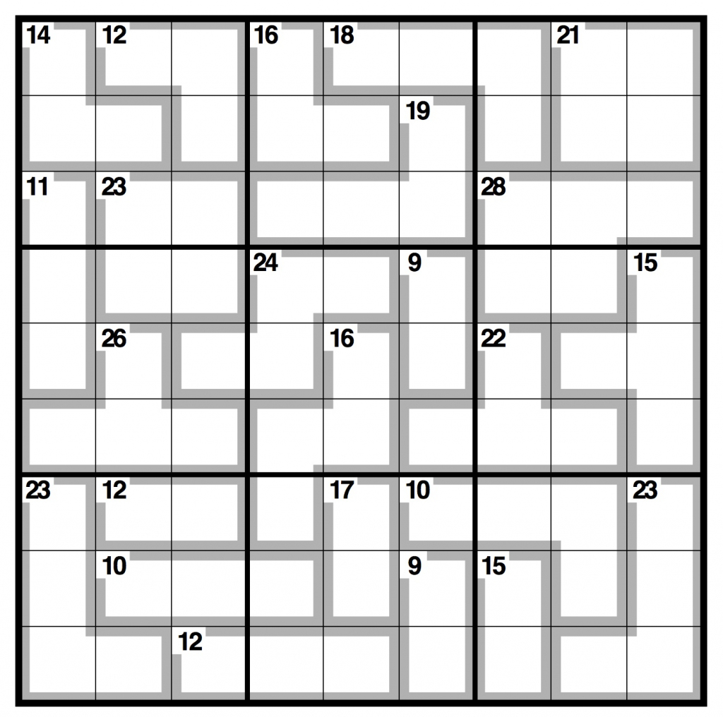 Observer Killer Sudoku | Life And Style | The Guardian | Printable Sudoku Uk